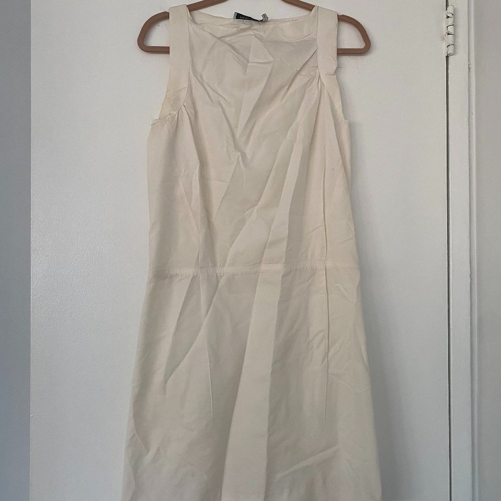 Yves Saint Laurent Sleeveless White Dress